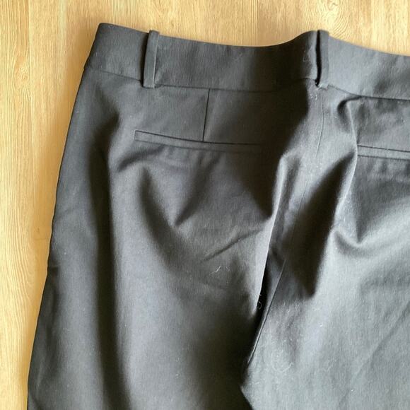 J. Crew Factory Winnie pant in stretch cotton blend black ankle pant side zip 14 - Picture 12 of 14